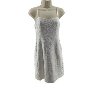 Lilly Pulitzer Shelli Stretch Shift Dress Resort White Pineapple Jacquard Size 2